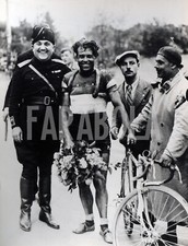 Foto vintage Ciclismo, Learco Guerra, Giro del Piemonte, stampa 21 x 27 cm