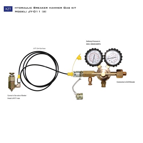 Kit test carica gas - , azoto