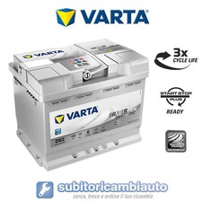 BATTERIA VARTA D52/A8 START&STOP PLUS 60AH 680A di spunto 242x175x190 560901068