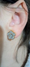 Orecchini Swarovski a fiori in