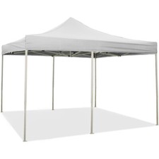GAZEBO RICHIUDIBILE 3x6m PIEGHEVOLE A FISARMONICA PVC IMPERMEABILE MERCATO FIERA