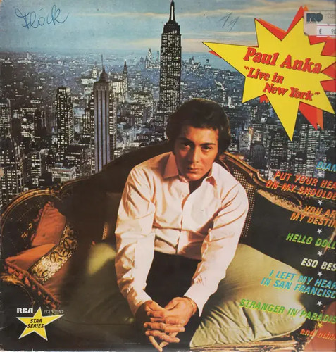 Paul anka live new york - anka,