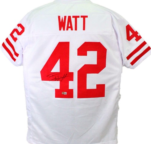 Watt autographed white - autographed,
