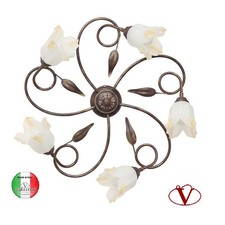 Plafoniera a soffitto ferro