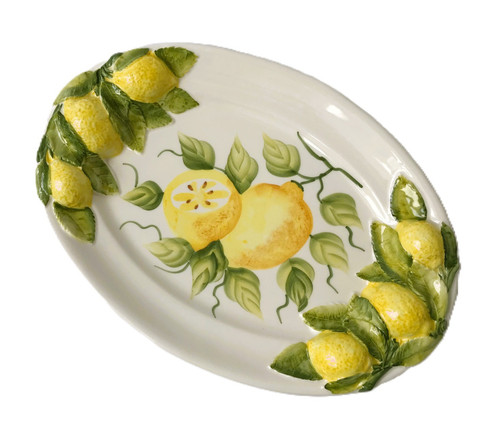 Ceramica bassano piatto ovale - piatto,