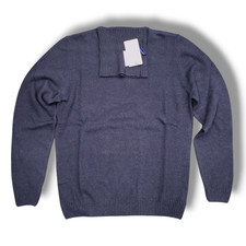 Dolcevita UOMO in cashmere 2 fili "PRINCIPE DEL FORO" Blu 50 -52 - 54