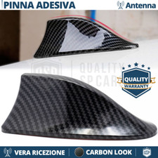 Antenna PINNA DI SQUALO Carbonio PER KIA CEE'D, RIO Vera Ricezione Radio AM-FM-D