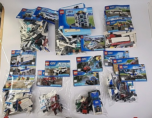 Lotto set completi lego city - set,