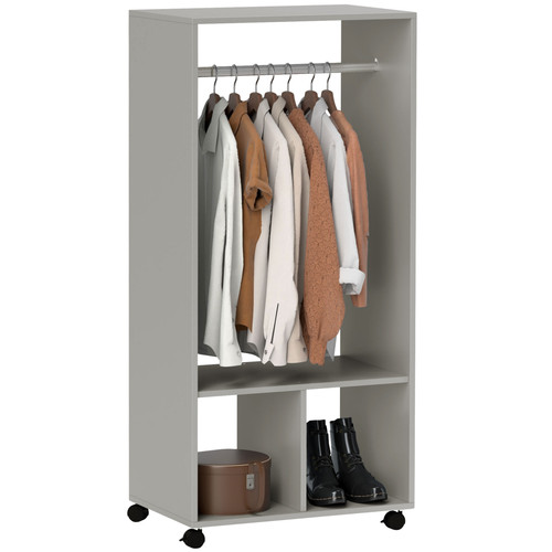 Armadio aperto grigio - , cm