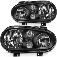 Pair Headlights Assembly For