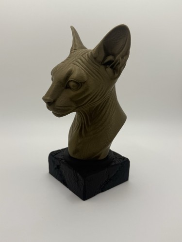 Scultura gatto sphynx regalo - gatto,