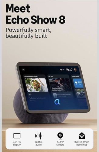 Amazon echo show nuova - amazon, 8