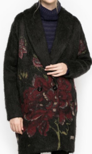 Desigual hairy abrig double - desigual,