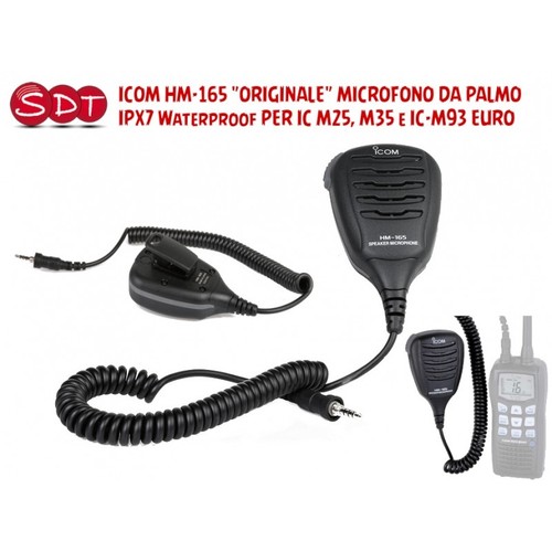 Icom 165 originale - hm-165,
