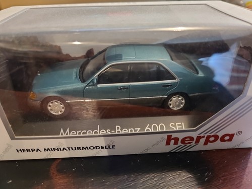 Mercedes 600 sel - 600, vert