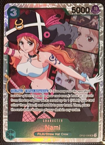 Bandai nami op02 036 - nami, sr