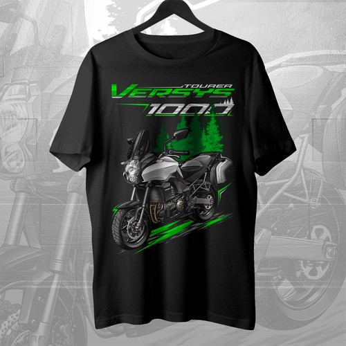 Shirt moto kawasaki - kawasaki, versys