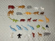 30 SU 30 ANIMALETTI ARCA VINTAGE ALBUM FIGURINE PANINI ANIMALI DEL MONDO 1990