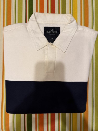 Felpa polo ampia stile rugby - ampia,