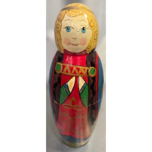 Bambole vintage russe legno - vintage,
