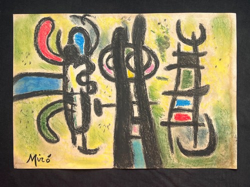 Quadro joan miro disegno - quadro,