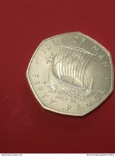 Isola di man moneta 50 pence