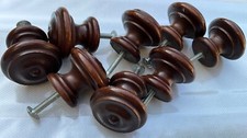 8x  POMOLI TORNITI  IN LEGNO