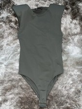 Body donna Zara verde S con