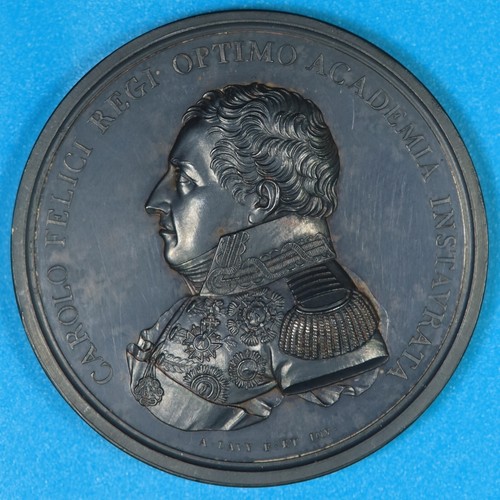 Carlo felice medaglia 1823 - carlo,
