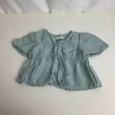 Blusa zara bambina cotone - blusa,