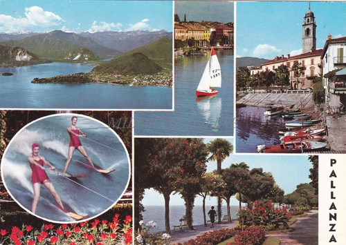 Pallanza vedute sci nautico - vedute,,