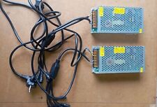 2 Trasformatori 12V DC 150W 12,5A 220V.  Alimentatore Uni Funzionanti Dimessi