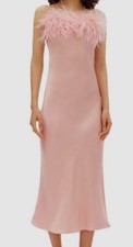 Vestito slip donna rosa boheme