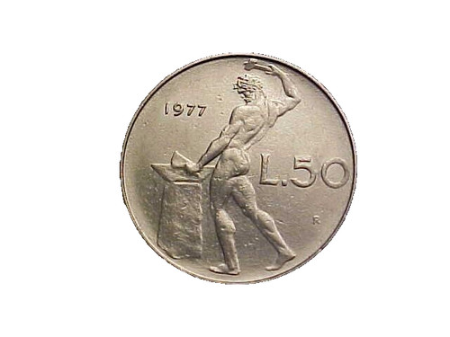 1977 italy lire 95 - 1977, 95.1