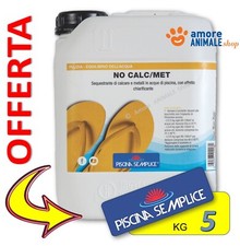 Lapi NO CALC / MET →  5 kg  - SEQUESTRANTE CALCARE e METALLI per Acqua Piscina