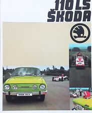 Skoda 110 LS 197? Brochure