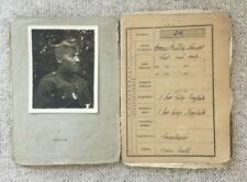 ww2 esercito ungherese soldato ebreo foto libretto d'identità / soldbuch 1944 fronte orientale