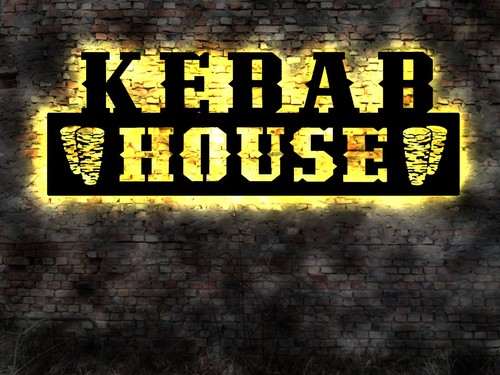 Kebab house led - house,