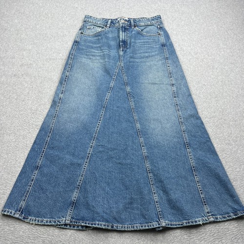Maxi gonna zara - zara, denim