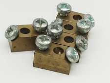 LOTTO 5 morsetti attacchi