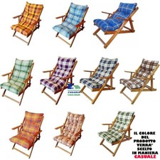 POLTRONA SDRAIO IN LEGNO RELAX