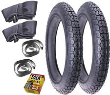 2x Pneumatici 16x3,25 16-3,50 Tubo Jawa 250 353 354 559 360 Kyvacka 175 350 CZ