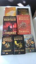 VALERIO MASSIMO MANFREDI. TITOLI VARI. MONDADORI, CLUB