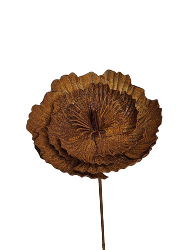 Fiore papavero ferro battuto - fiore,