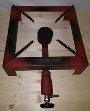 FORNELLO FORNELLONE A GAS BRUCIATORE CM 35X35 PER BOMBOLONE GPL FUSTO PENTOLONE 