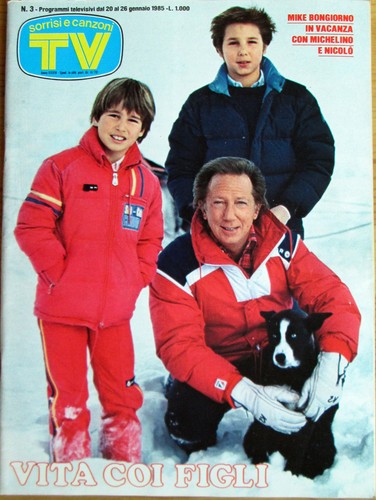 Sorrisi 1985 mike - mike, bongiorno