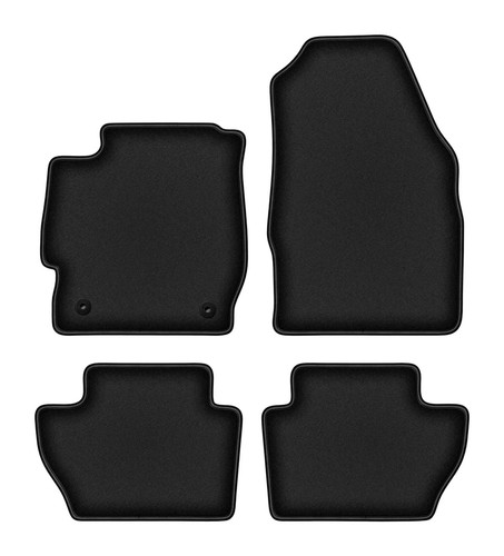 Set tappetini auto velour neri