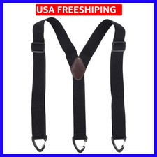 1.5 Inch Black Y-Back Belt