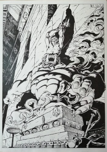 Disegni originali conan - originali,, red