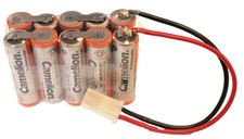 Batteria per batterie Wedico 12V AA 2700 NiMH con AMP modellismo confezione da 10